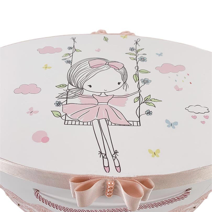 Cufar cu fetita in leagan - Botez bebelusi