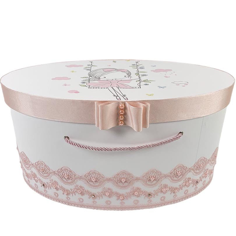 Cufar cu fetita in leagan - Botez bebelusi