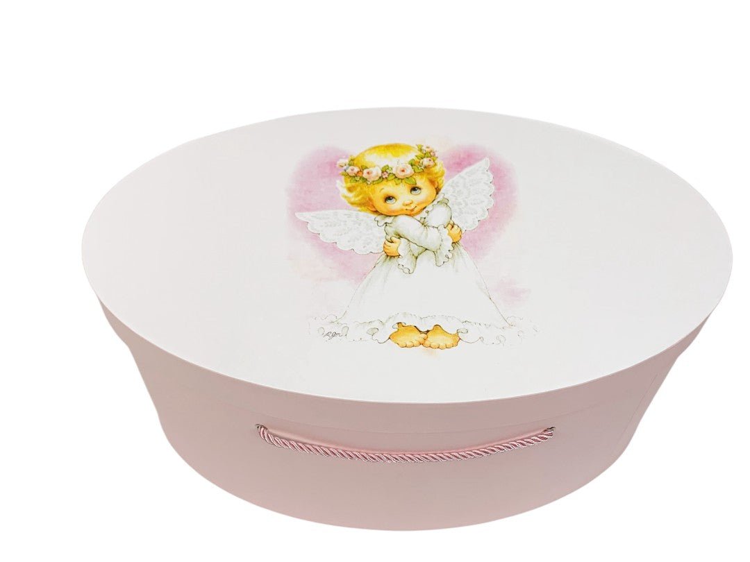 Cufar cu ingeras alb - Botez bebelusi