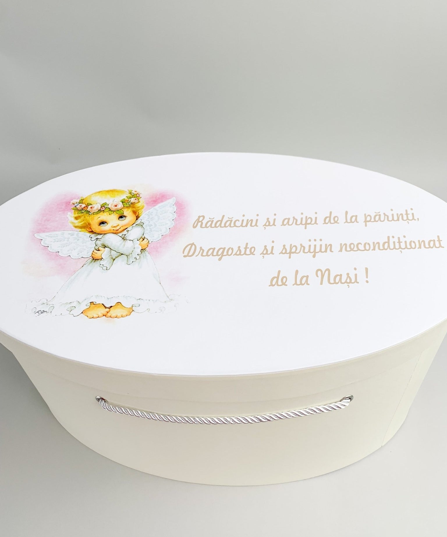 Cufar ivoire cu ingeras - Botez bebelusi