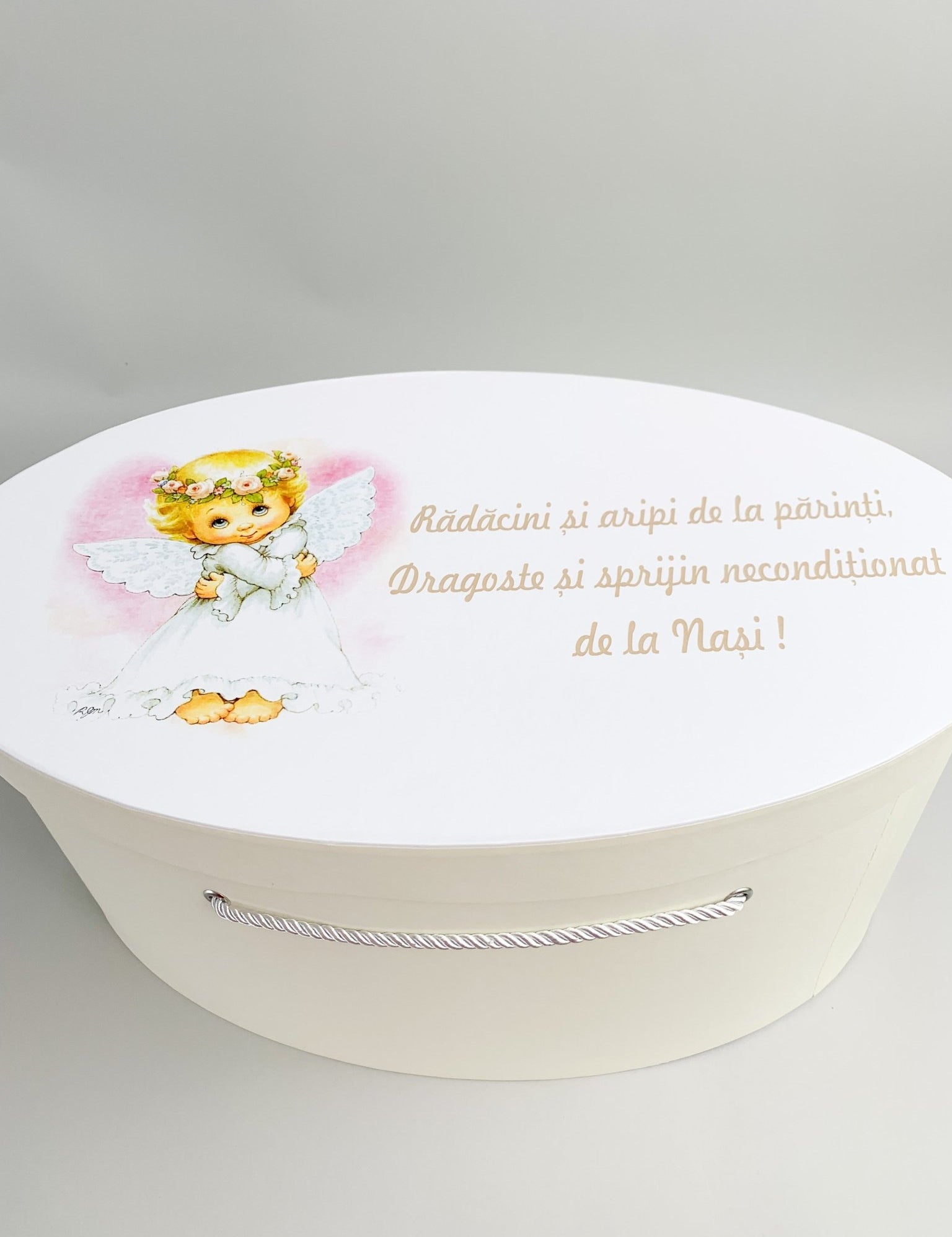 Cufar ivoire cu ingeras - Botez bebelusi