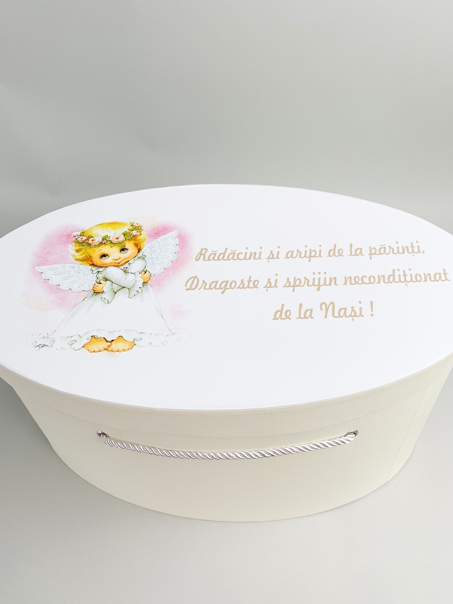 Cufar ivoire cu ingeras - Botez bebelusi