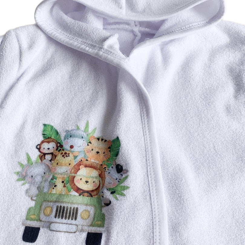 Halat baie bebelus cu animalute - Botez bebelusi