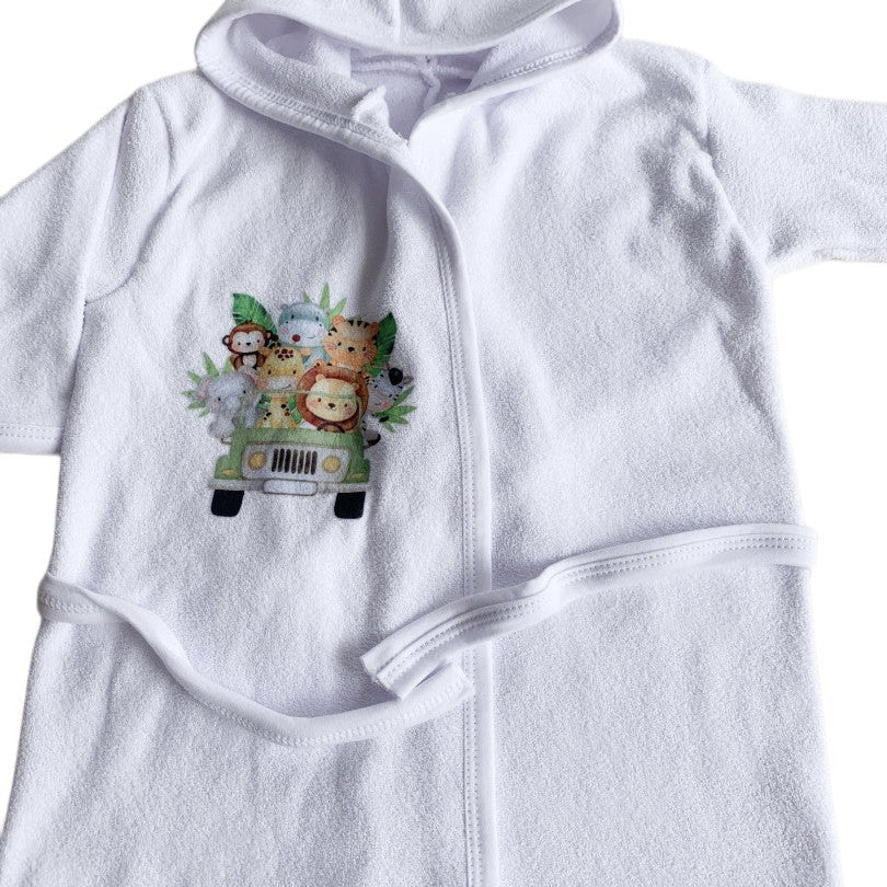 Halat baie bebelus cu animalute - Botez bebelusi