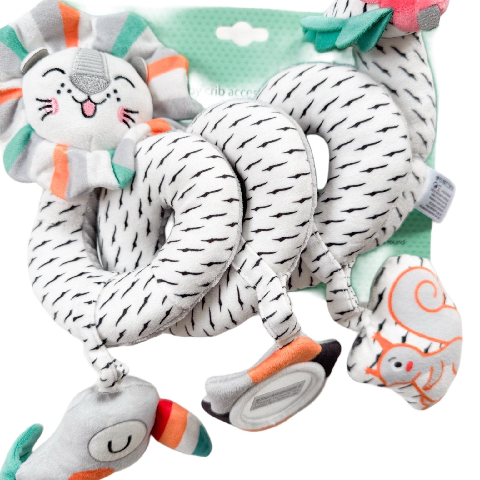 Jucarie de infasurat cu zornaitoare - Botez bebelusi