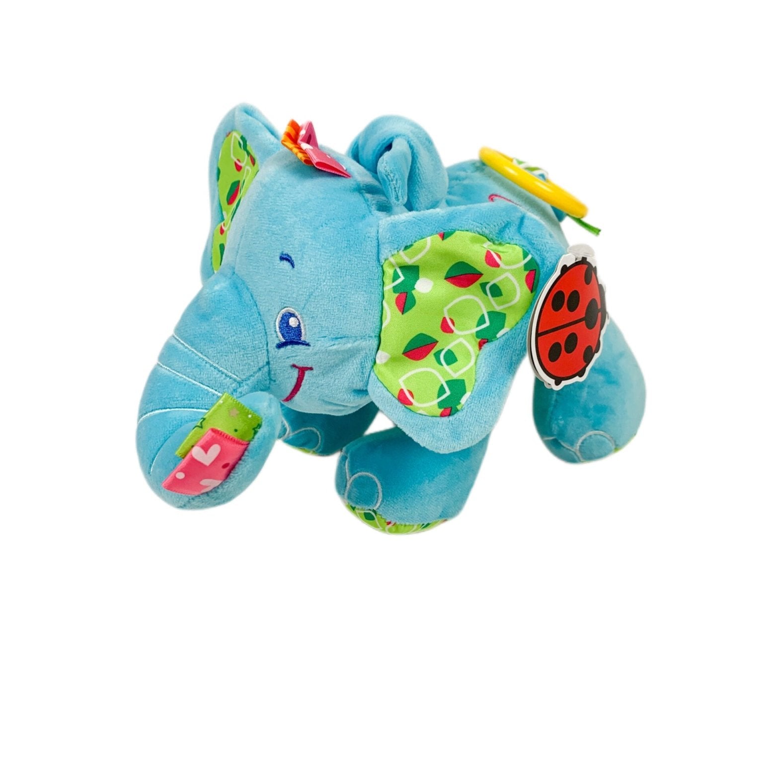 Jucarie elefant albastru cu muzica - Botez bebelusi