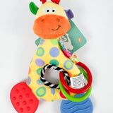 Jucarie plus pentru bebe – Girafa colorata - Botez bebelusi