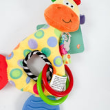 Jucarie plus pentru bebe – Girafa colorata - Botez bebelusi