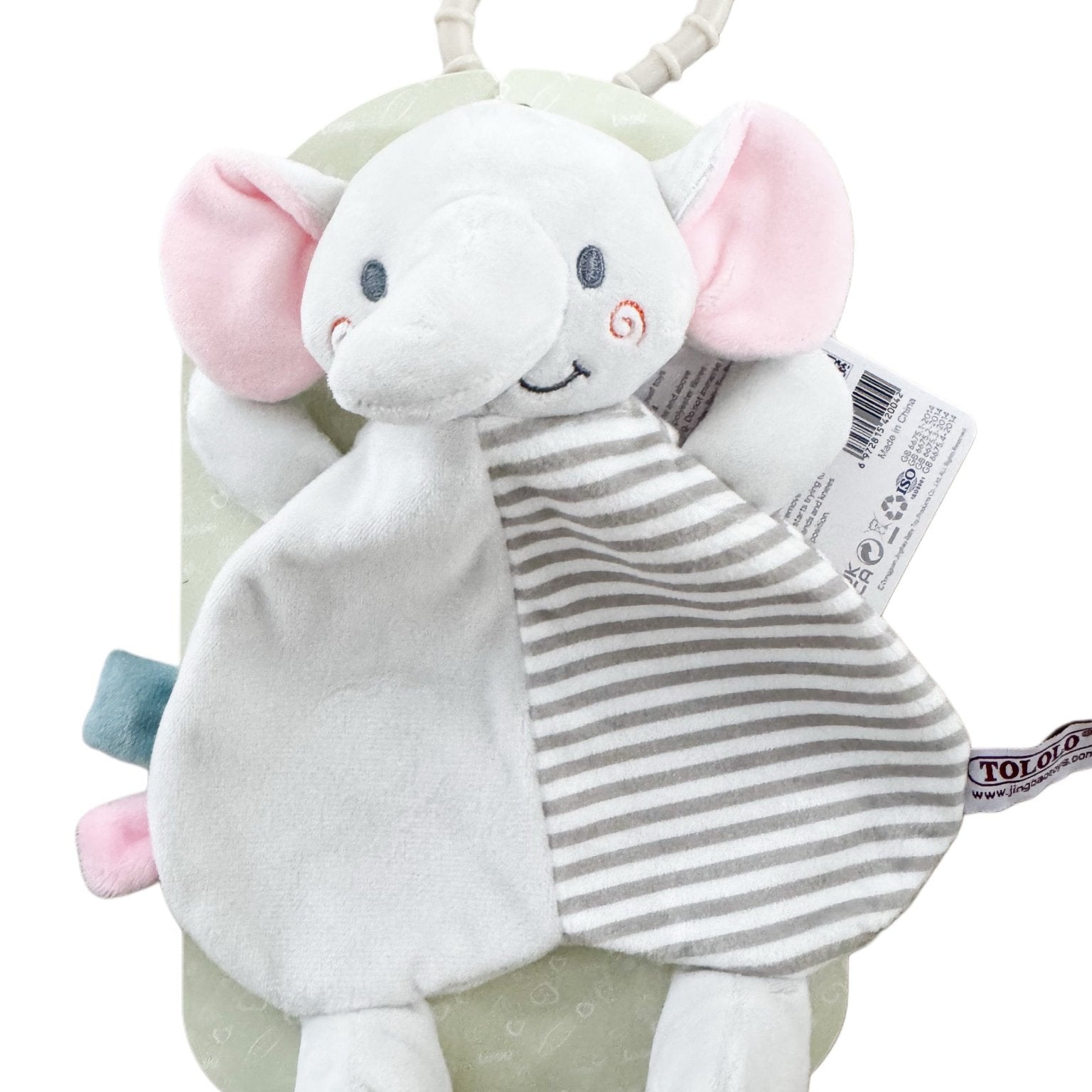 Jucarie zornaitoare cu elefantel - Botez bebelusi