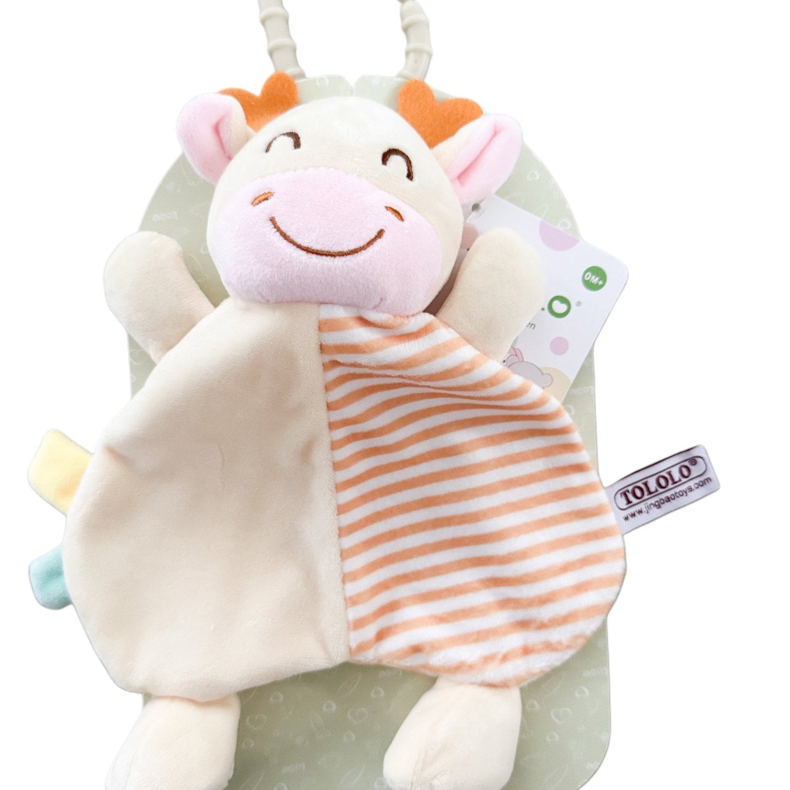 Jucarie zornaitoare cu vacuta - Botez bebelusi