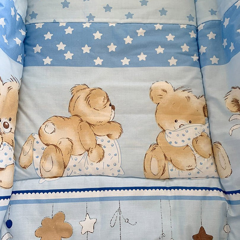 Lenjerie pătuț copii baiat - Botez bebelusi