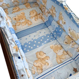 Lenjerie pătuț copii baiat - Botez bebelusi