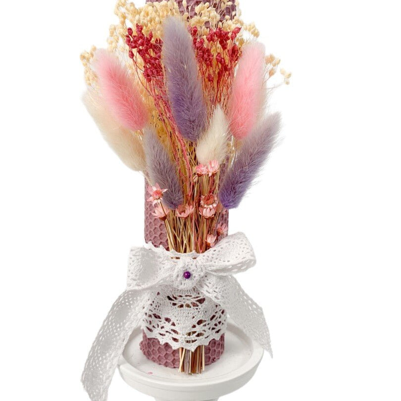 Lumanare ceara Lavanda - Botez bebelusi