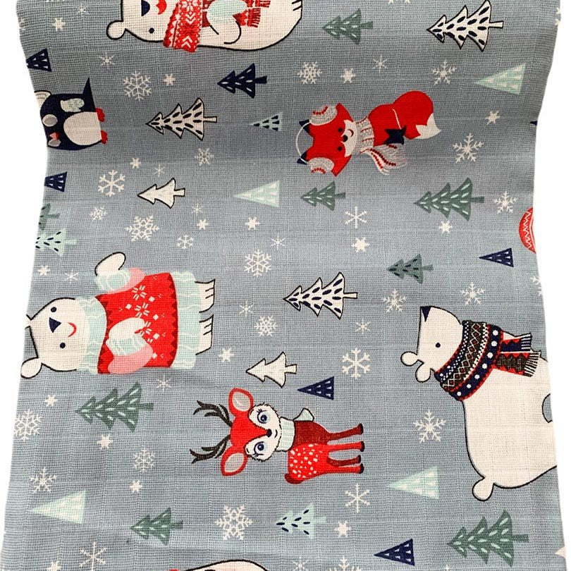 Muselină Zoo - Botez bebelusi