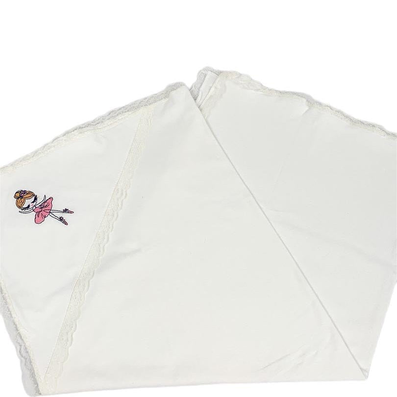 Panza mir ivoire cu balerina - Botez bebelusi