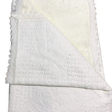 Patura alba cocolino - Botez bebelusi