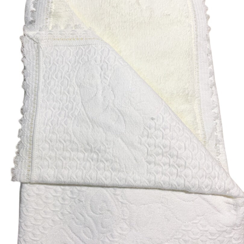 Patura alba cocolino - Botez bebelusi