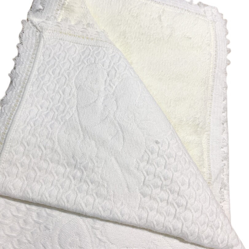 Patura alba cocolino - Botez bebelusi