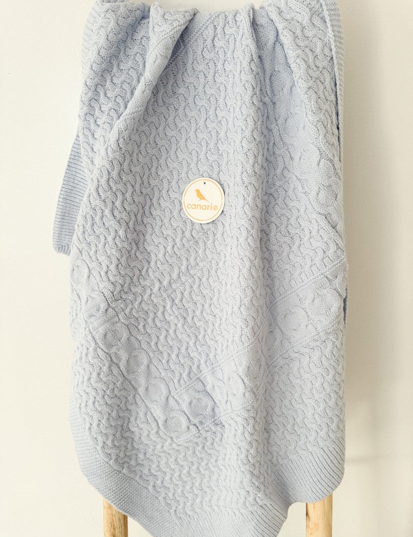 Patura bebelus bleu - Botez bebelusi
