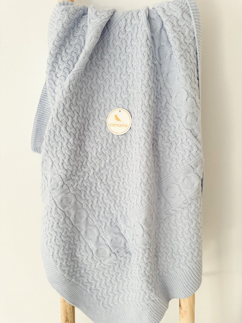 Patura bebelus bleu - Botez bebelusi