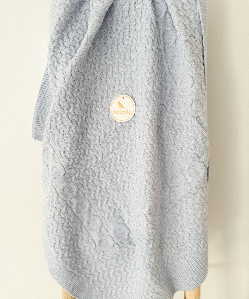 Patura bebelus bleu - Botez bebelusi