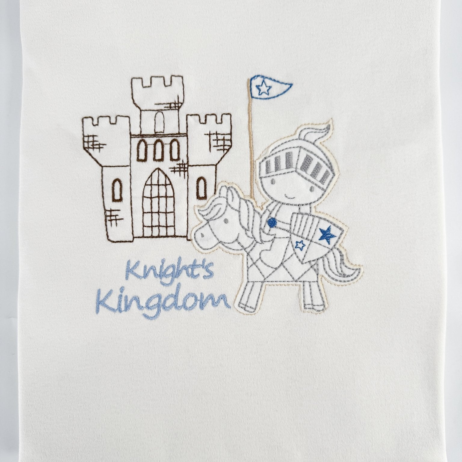 Patura bebelus bumbac cavaler - Botez bebelusi