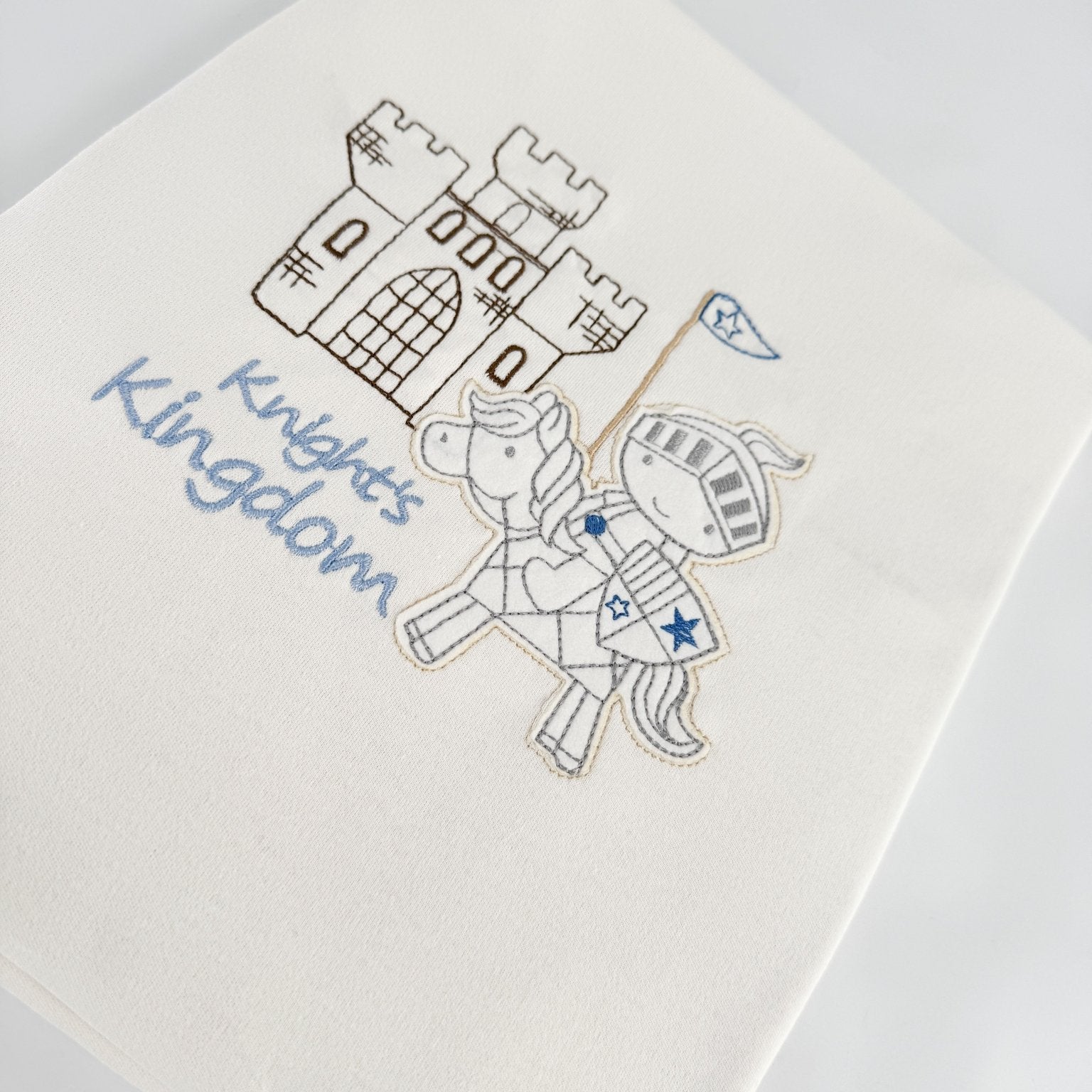 Patura bebelus bumbac cavaler - Botez bebelusi