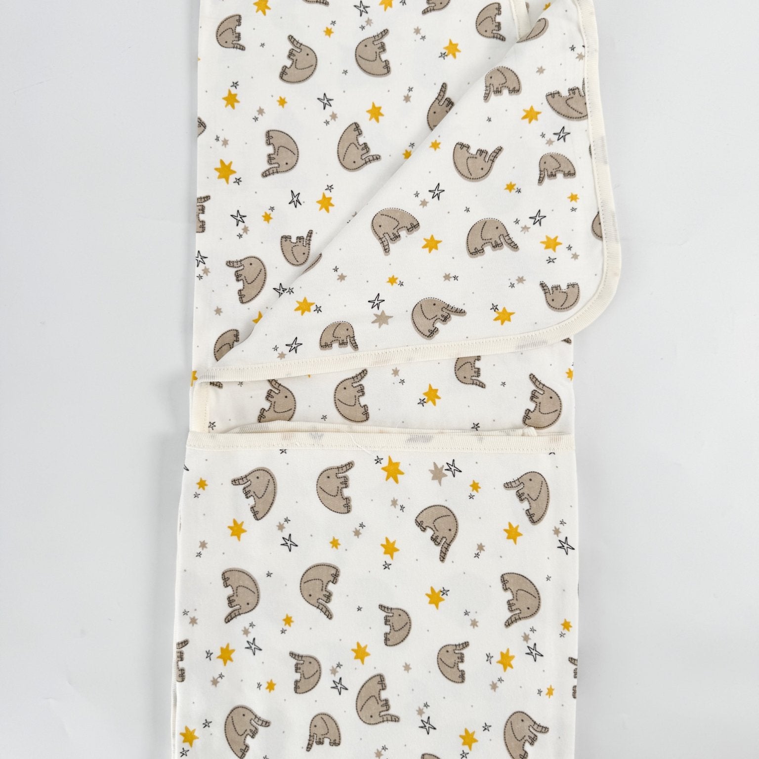 Patura bebelus bumbac cu elefantei - Botez bebelusi