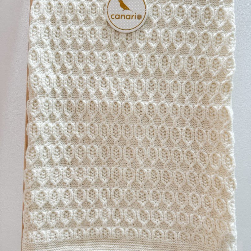 Patura bebelus crem - Botez bebelusi