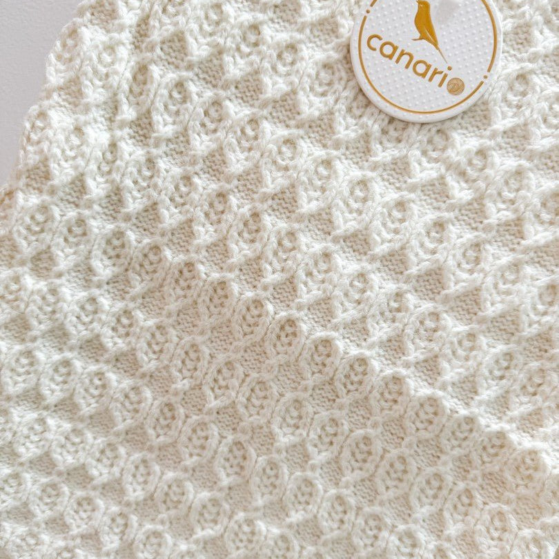 Patura bebelus crem - Botez bebelusi