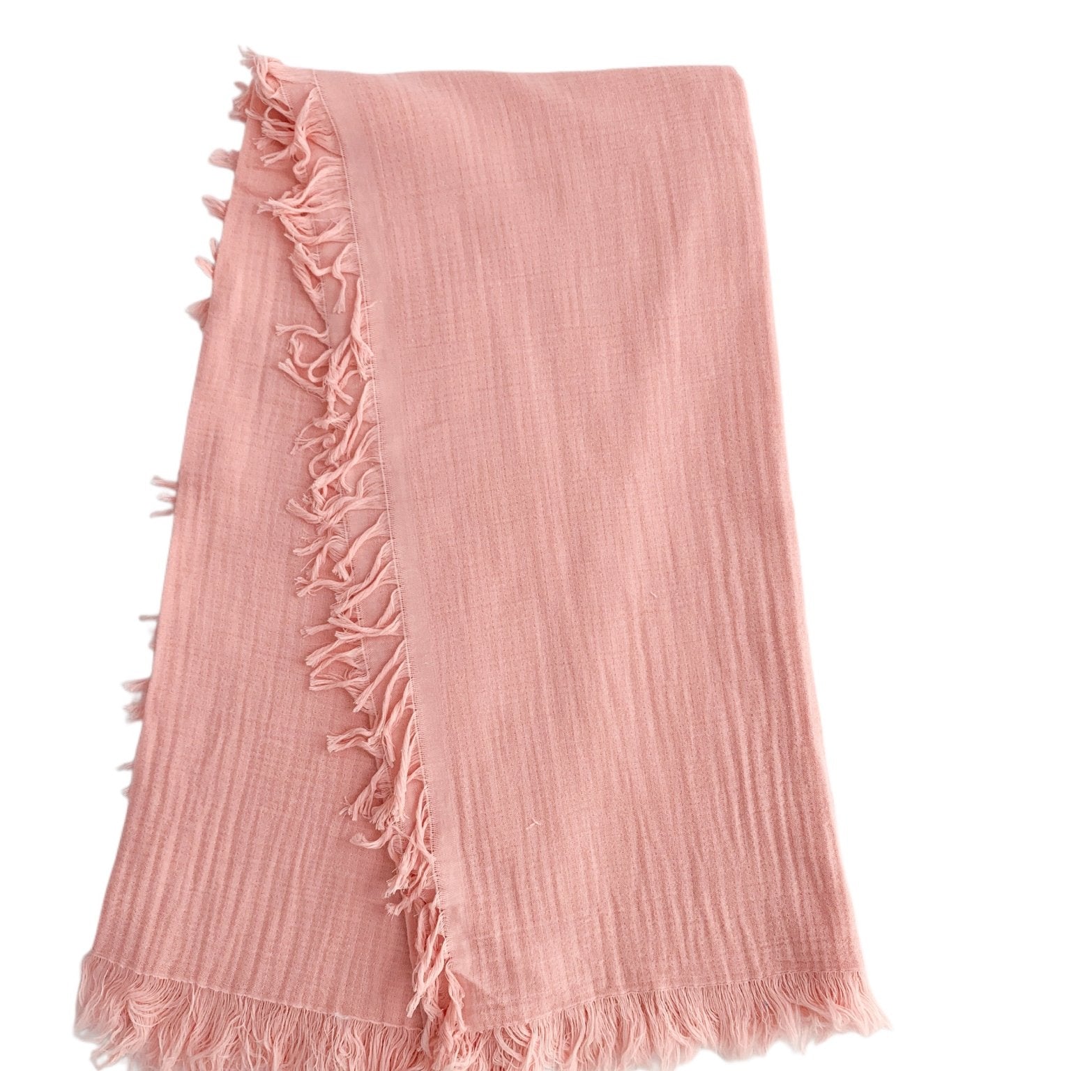 Patura bebelus din muselina roz - Botez bebelusi