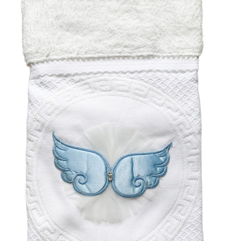 Patura Cocolino cu ingeras - Botez bebelusi