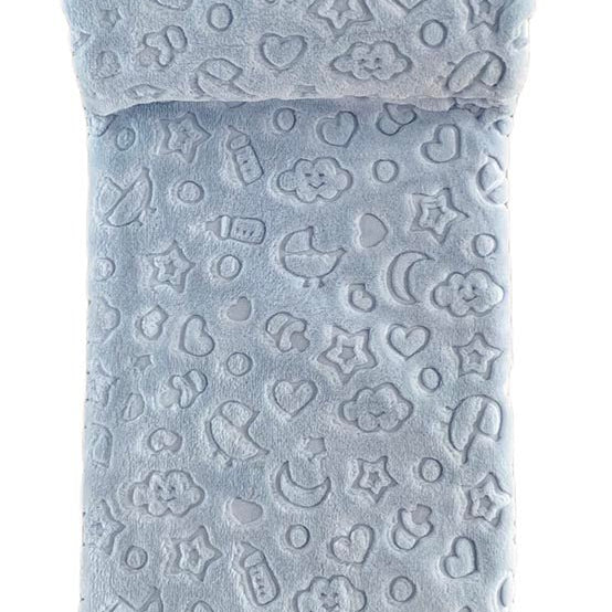 Patura moale albastra - Botez bebelusi