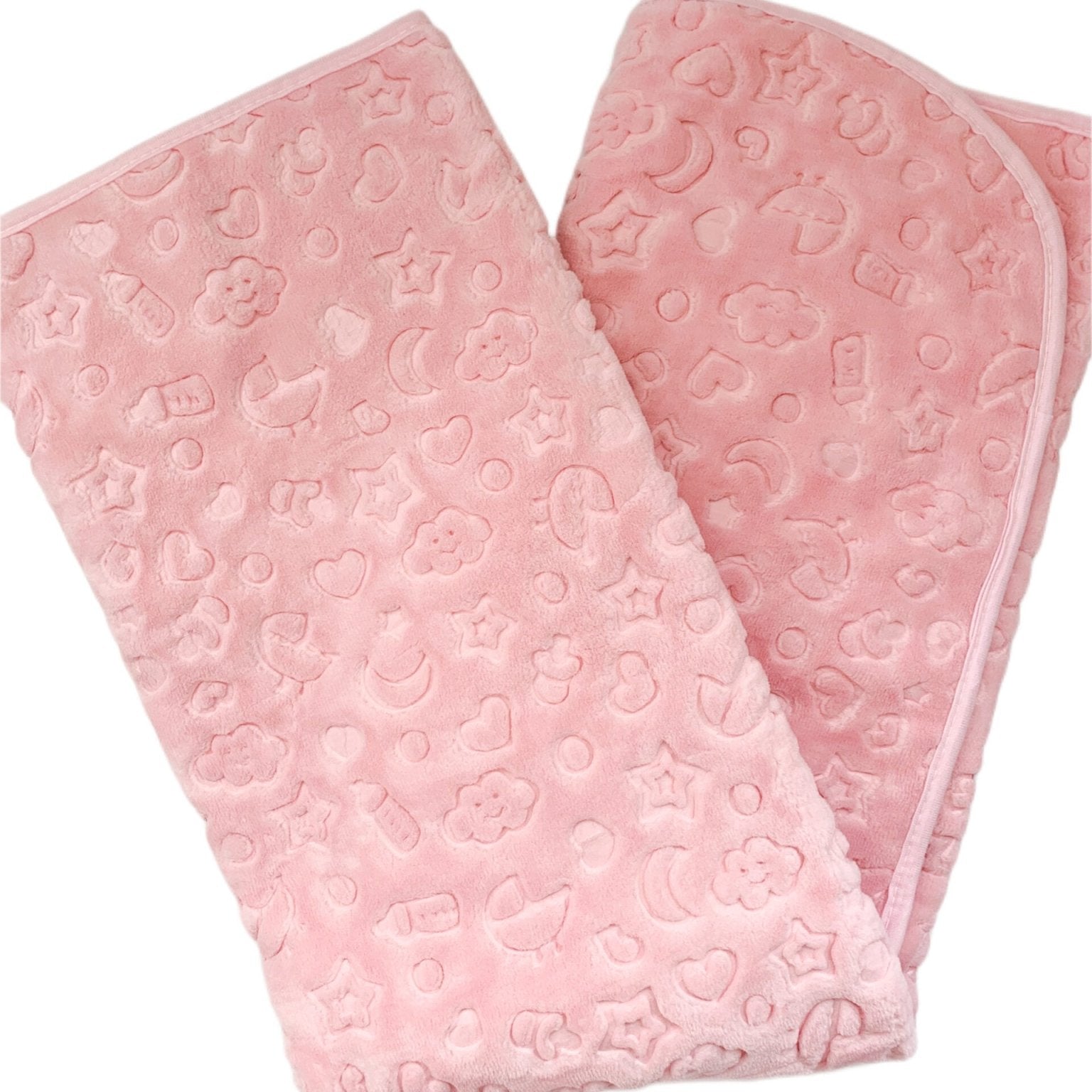 Patura moale roz - Botez bebelusi