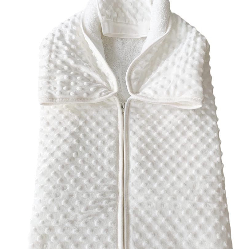 Port bebe alb cu ursuleti - Botez bebelusi