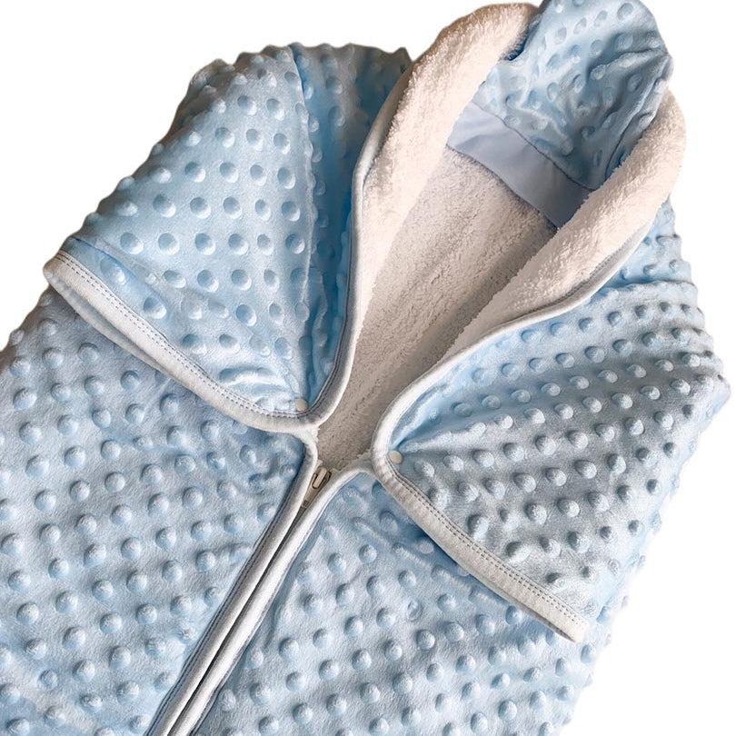 Port bebe albastru - ursulet somnoros - Botez bebelusi