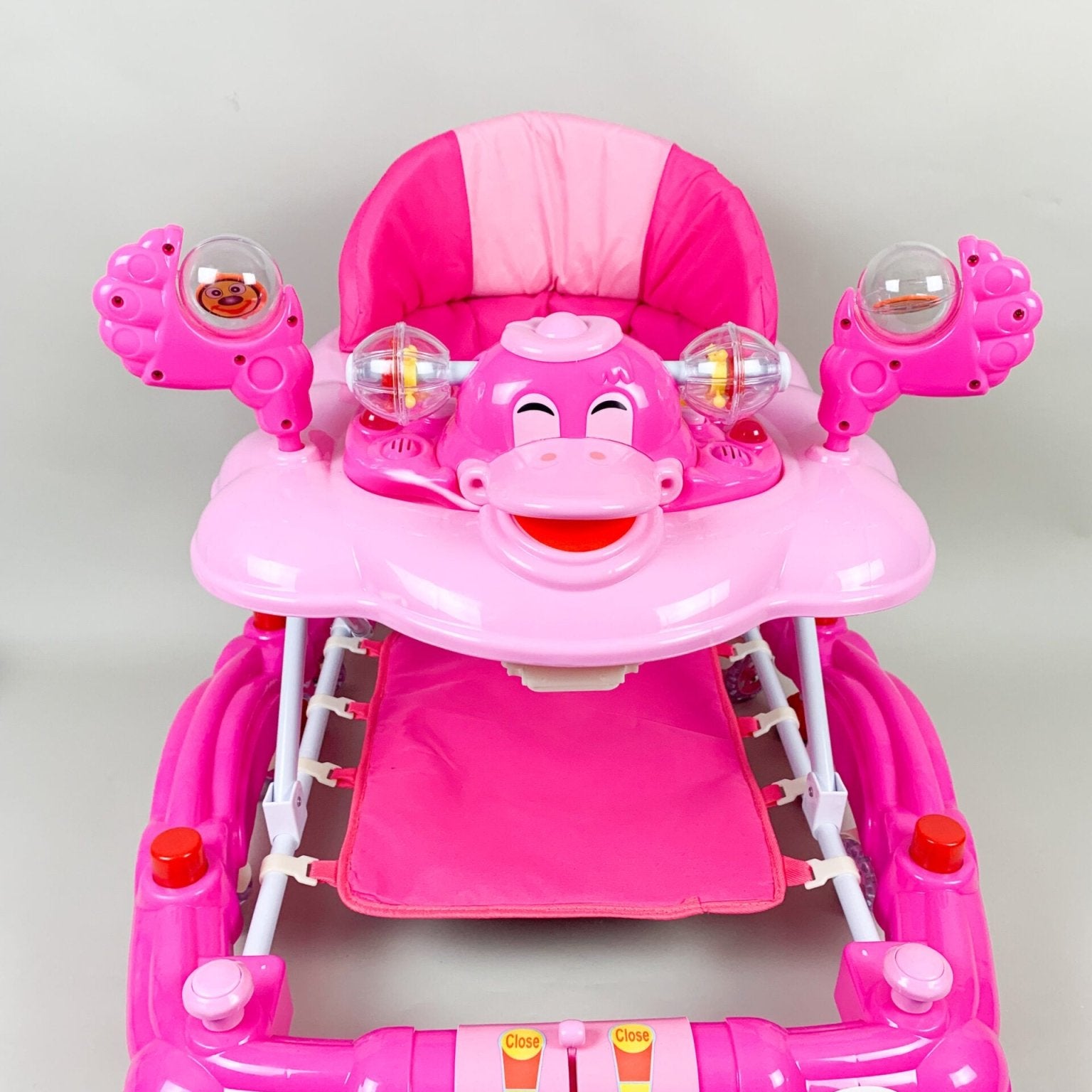 Premergator cu balansoar roz - Botez bebelusi