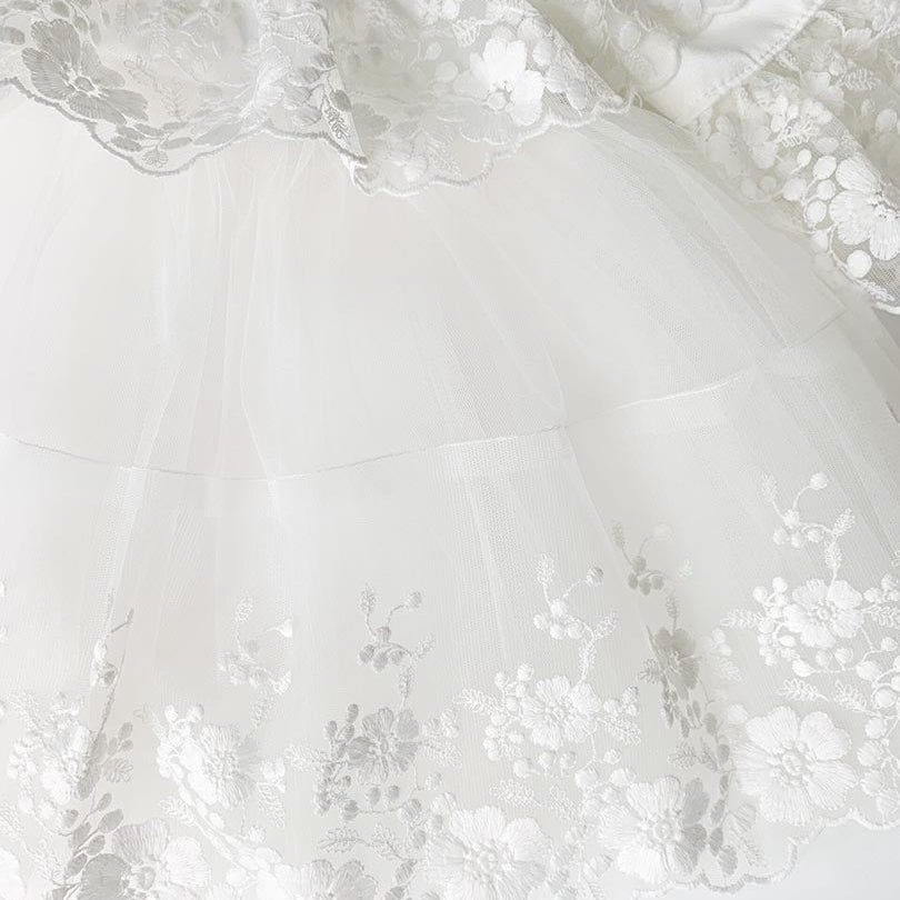 Rochie alba botez Otilia - Botez bebelusi