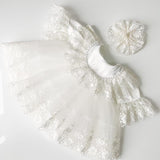 Rochie alba botez Otilia - Botez bebelusi