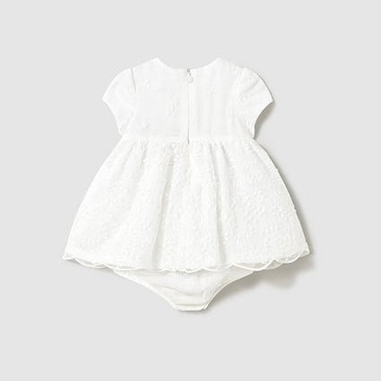 Rochie alba - Mayoral - Botez bebelusi