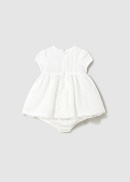 Rochie alba - Mayoral - Botez bebelusi