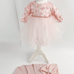 Rochie botez bebe Rossalia - Botez bebelusi