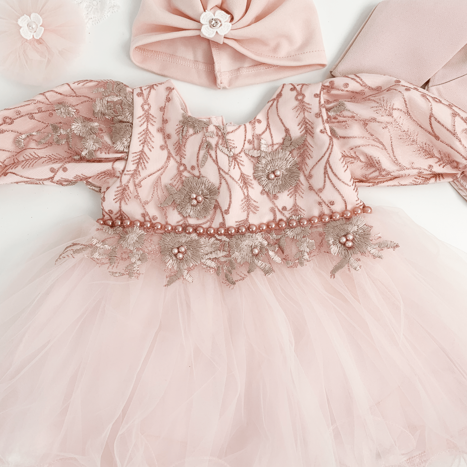 Rochie botez bebe Tiana - Botez bebelusi