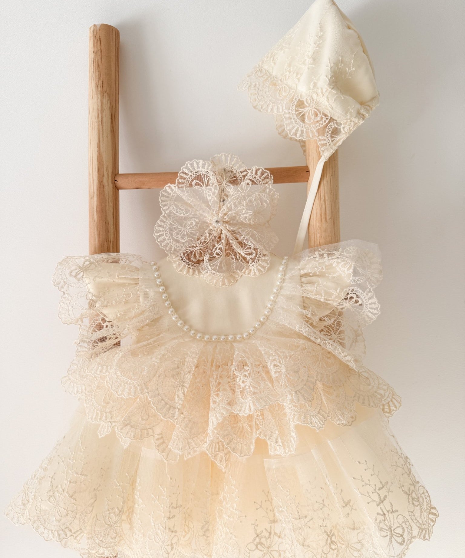 Rochie botez Belle - Botez bebelusi