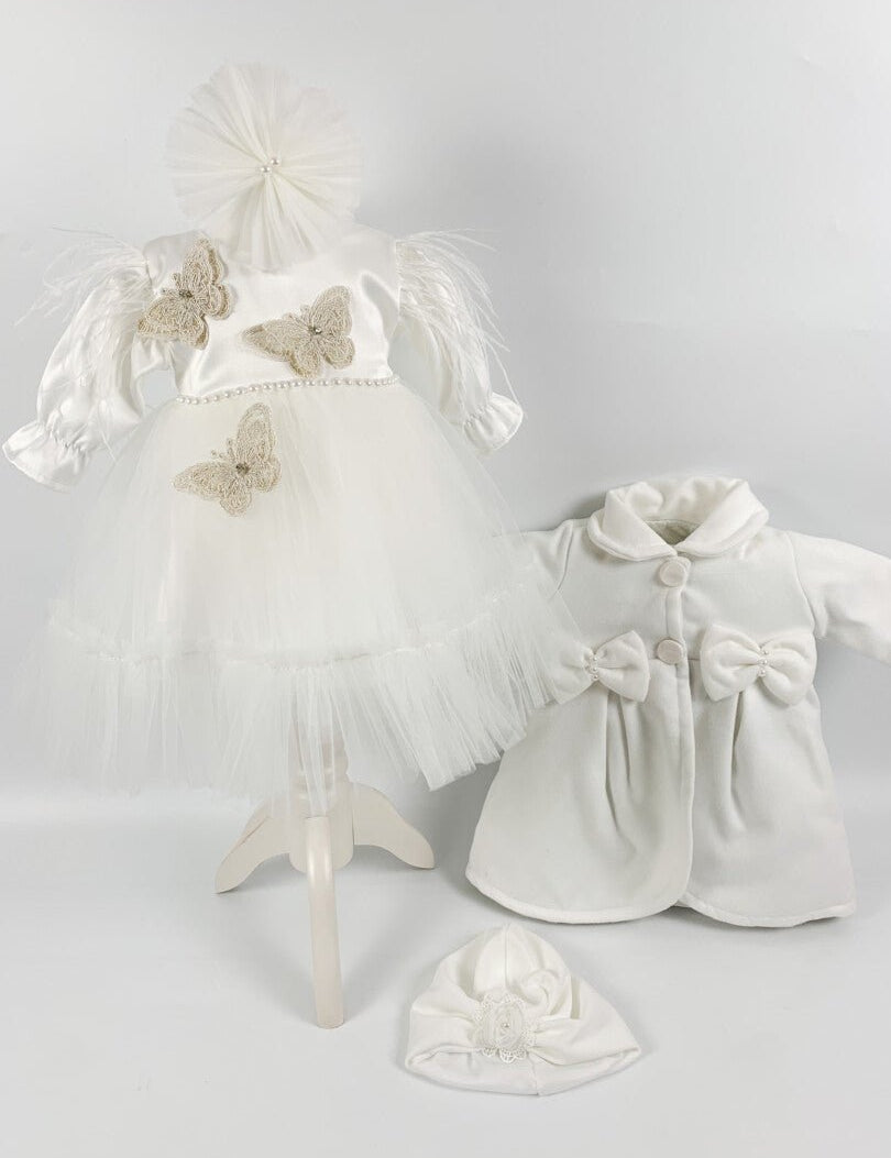 Rochie botez fetita Adelita - Botez bebelusi