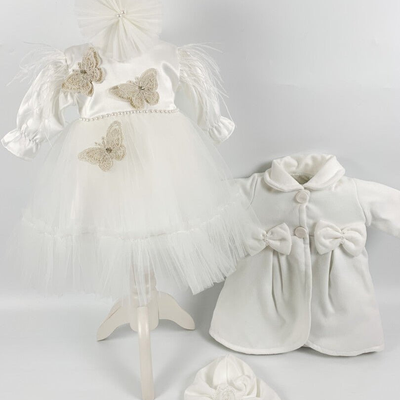 Rochie botez fetita Adelita - Botez bebelusi