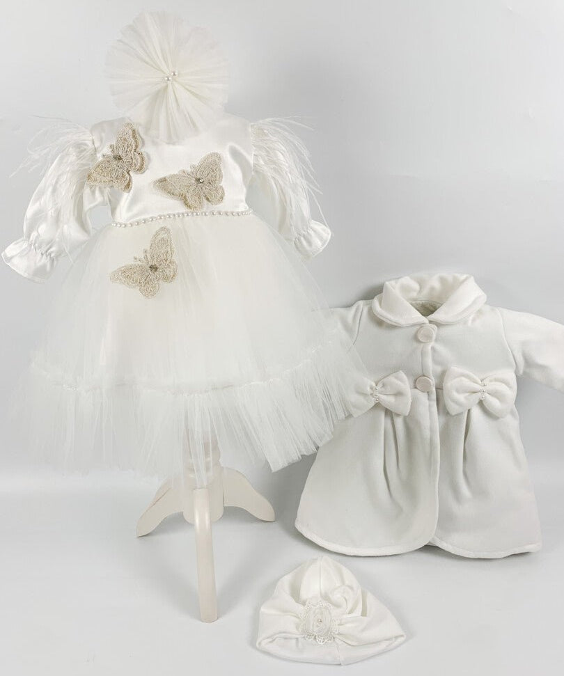 Rochie botez fetita Adelita - Botez bebelusi