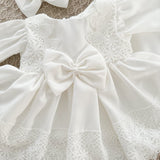 Rochie botez fetita alba Jess - Botez bebelusi