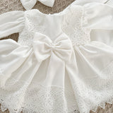 Rochie botez fetita alba Jess - Botez bebelusi