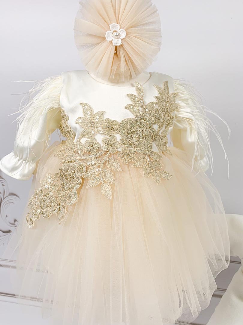 Rochie botez fetita Anca - Botez bebelusi